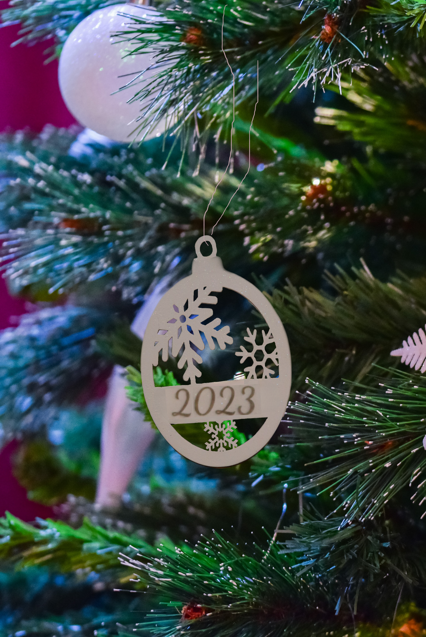 Personalized Snowflake Ornament