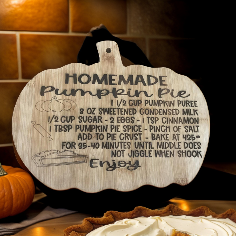 Recipe Cutting Board