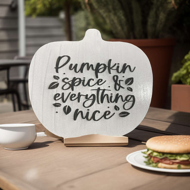 Pumpkin Shaped Lazy Susan’s